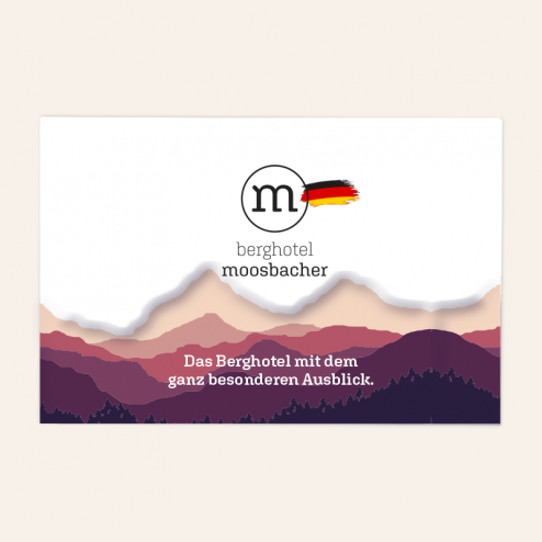 Letterpress Visitenkarten 85x55mm, 4c/4c, Deutschland